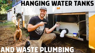 How to Hang and Plumb Water Tanks in Your Bus Conversion/Skoolie