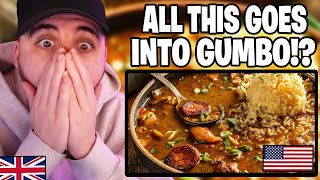 Brit Reacts to Trying American Gumbo For the First Time