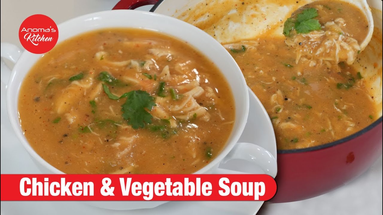 ඉක්මනින් හදාගන්න රස සුප් එකක් දරුවන්ටත් ඩයට් කරන අයටත් හොඳයි  Episode 1310 -  Chicken & Vege soup