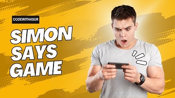 Build a Fun Simon Says Game with HTML, CSS, and JavaScript 🎮 | CodeWithAsur