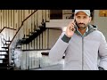 Stair railing glass wood expense #construction #youtube #bahriatown #construction #vlog