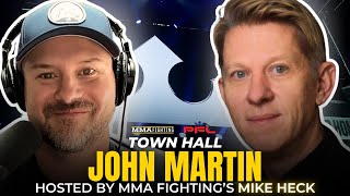 Town Hall LIVE w/ PFL's John Martin | MMA Fighting
