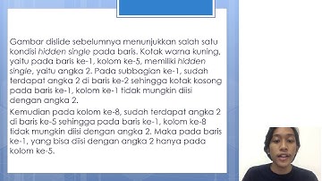 Implementasi Algoritma Backtracking di permainan Sudoku