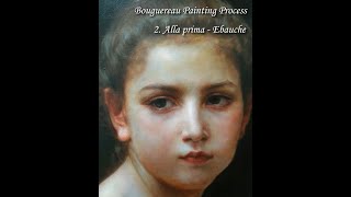 painting timelapse 2 - portrait technique - bouguereau