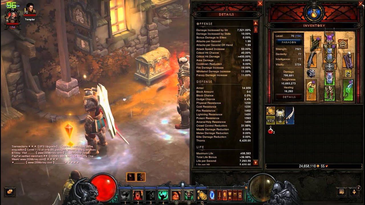 Diablo 3: Reaper of Souls - Troll Warlord Barbarian Build - YouTube