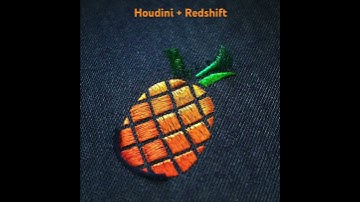 Knitting effect. Made in Houdini, Redshift