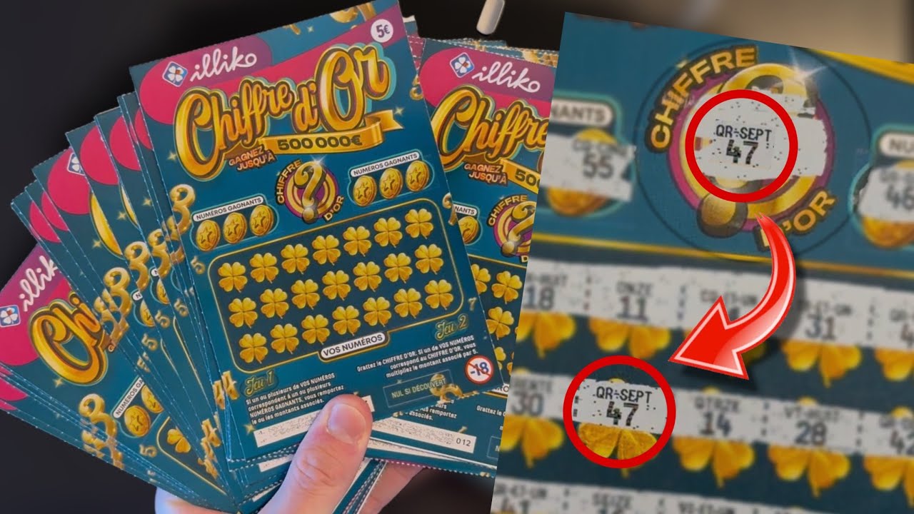 Je TOUCHE un CHIFFRE D’OR ! Sur ces nouveaux TICKETS (150€ de mises)