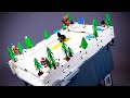 I Built a Working LEGO Ski Slope!