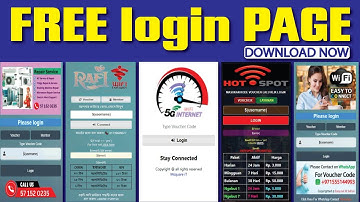 FREE !!! Mikrotik HotSpot Login Page (Animated HotSpot Login Page) 2025 Download NOW 👍
