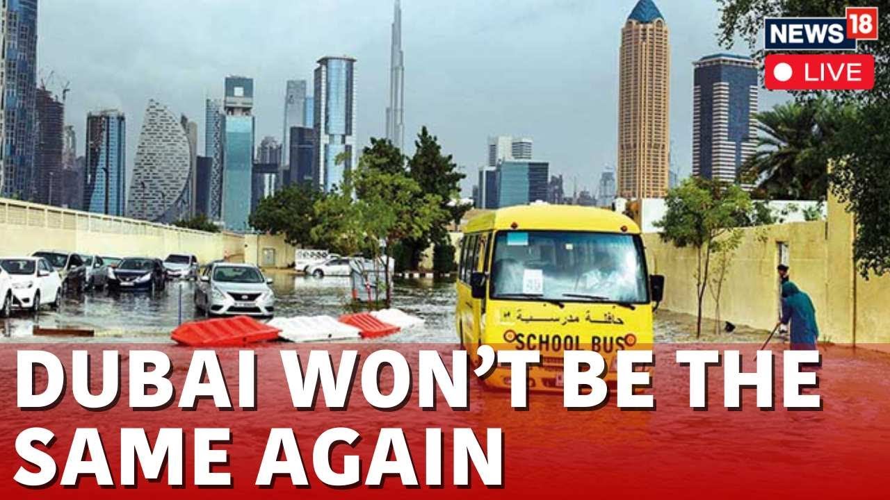 Dubai Floods LIVE News | 2024 United Arab Emirates Floods Live | Deadly Floods In Dubai  | N18L