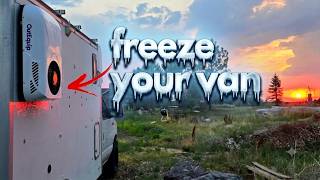 The Ultimate 12V Wall Mounted Van AC! No Plumbing Required!