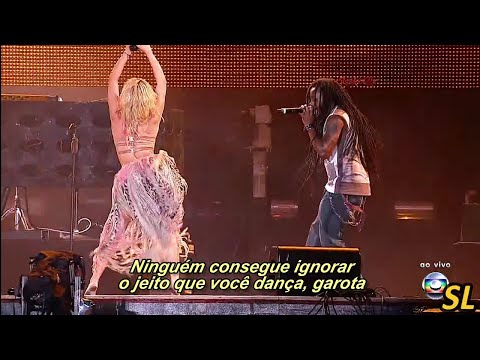 Shakira - Hips Don't Lie (Live in Brazil) (Tradução) (Legendado)4k