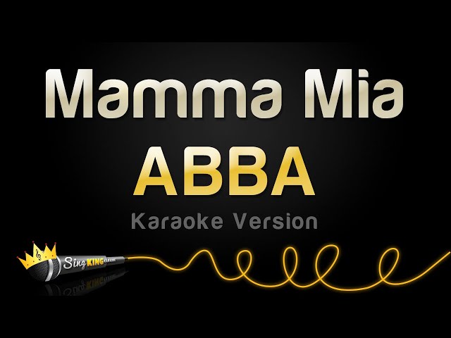 ABBA - Mamma Mia (Karaoke Version) class=