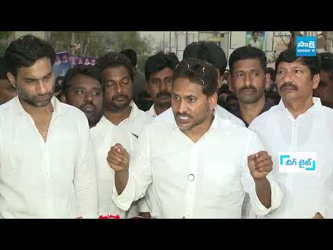YS Jagan MASS Warning To Chandrababu, Pawan Kalyan | TTD Laddu Prasadam Issue | Jogi Ramesh - SAKSHITV