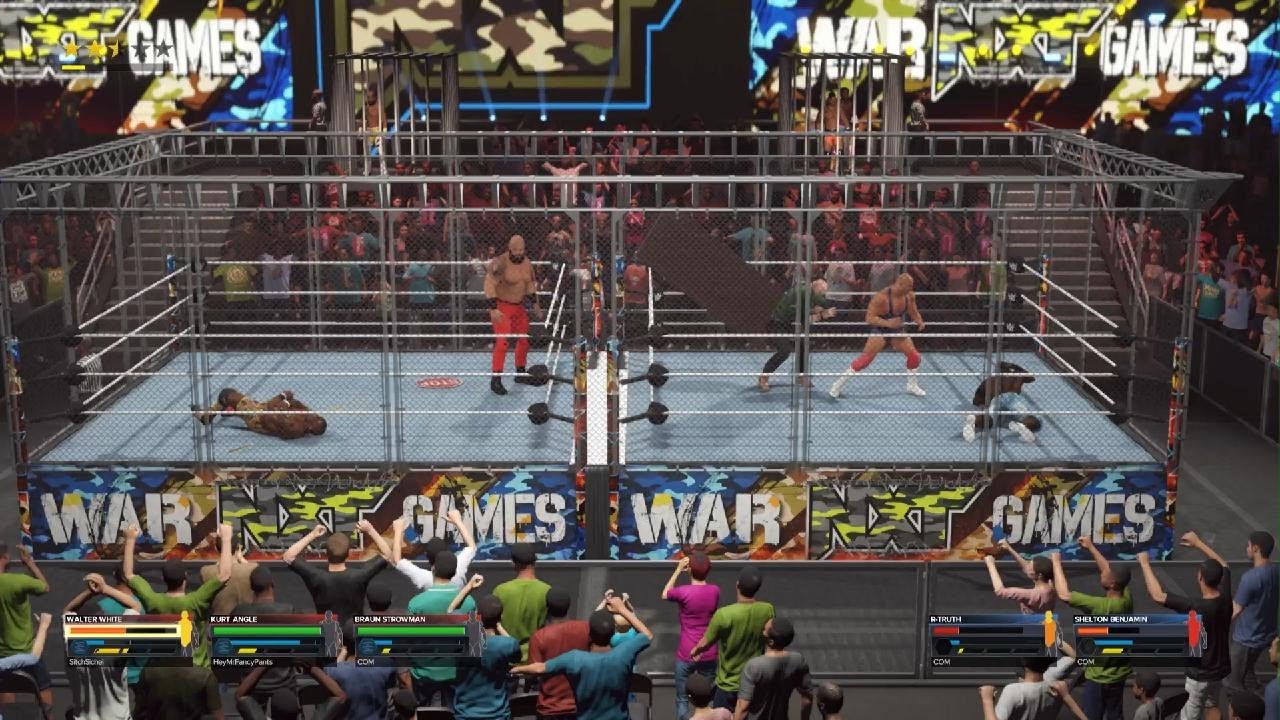 Walter gets the Tables - WWE 2K23 Shenanigans - YouTube