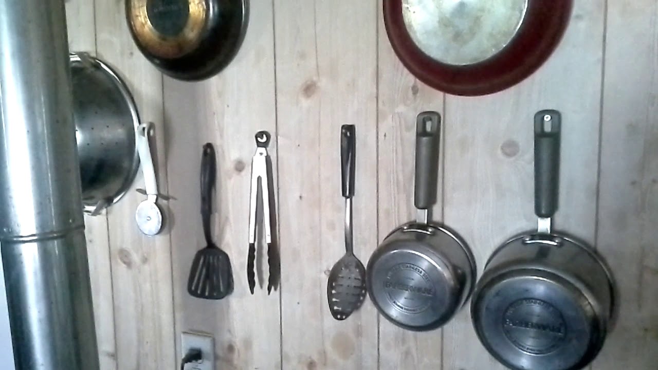 KEVEN'S KITCHEN COOKING UTENSILS ON WALL 29/MON/20 JUNE - YouTube