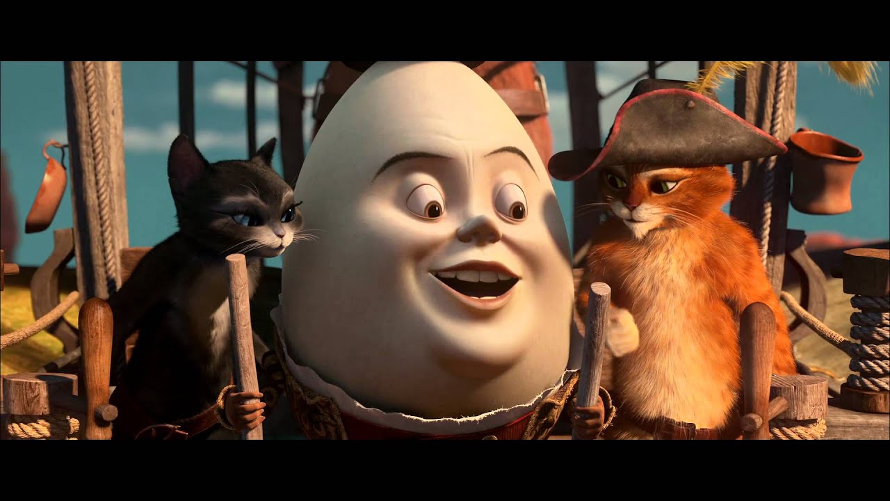 Яйцо из мультика кот