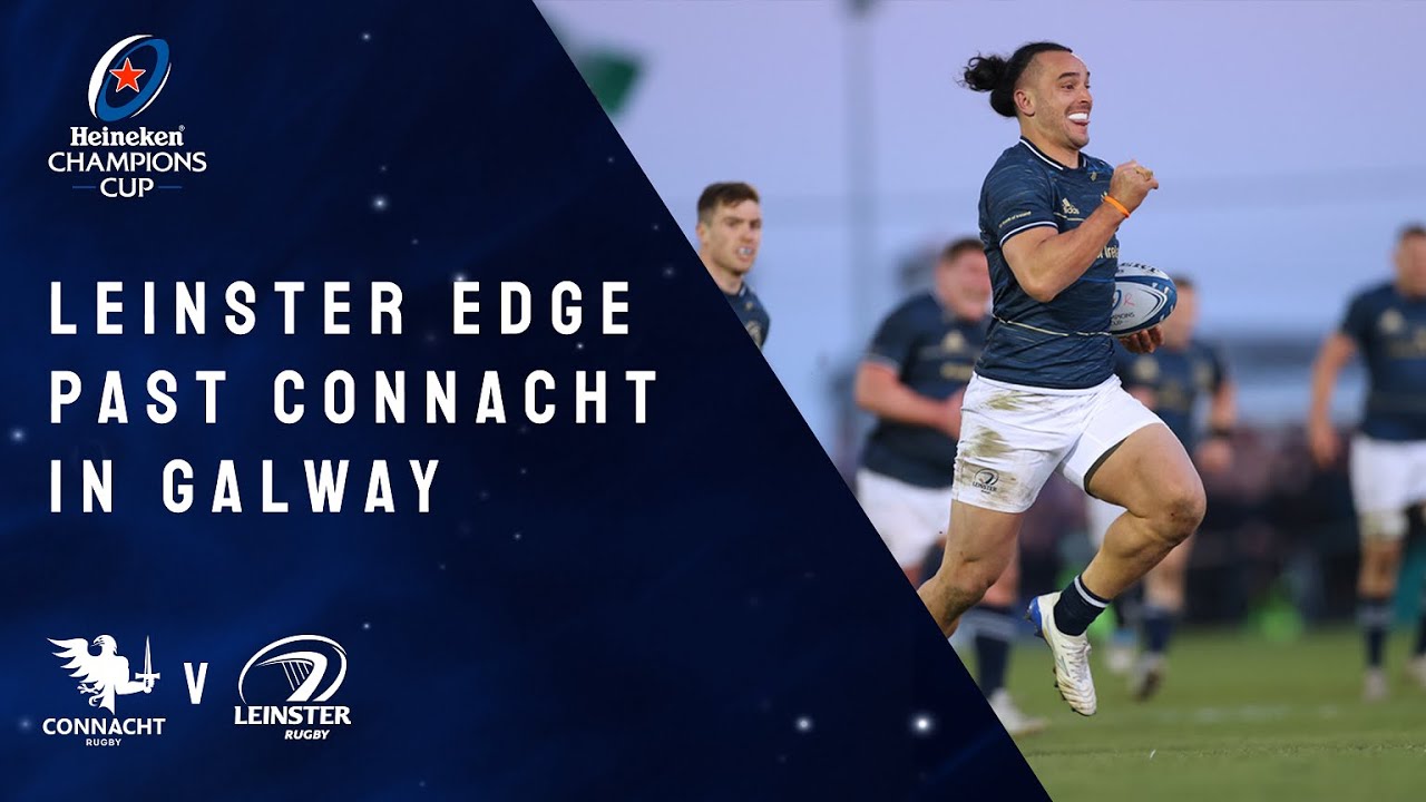 Highlights - Connacht Rugby v Leinster Rugby - Round of 16 │Heineken Champions Cup Rugby 2021/22