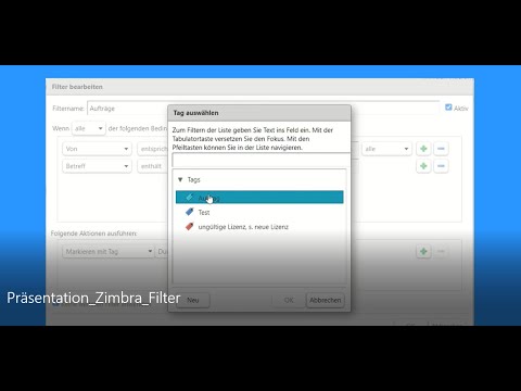 E-Mail Automatisierung in Zimbra: Filter und weitere Tools