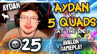 *NEW* Aydan Drops 25 KILLS SOLO vs 5 QUADS on the NEW WARZONE Avalon (Season 3)
