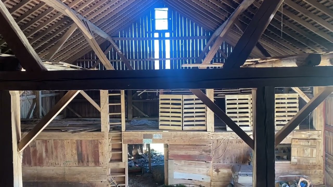 Ohio Valley Barn Salvage - Beautiful Ohio Barn Frame