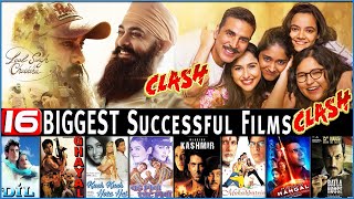 16 Biggest Bollywood Successful Films Clash History at Box Office Battle 1990 to 2022