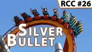 Silver Bullet Roller Coaster -- Front Row POV @ Knott's Berry Farm