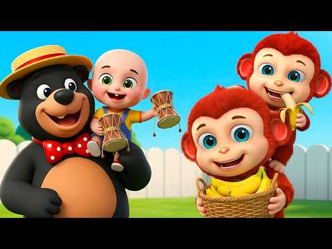 Re Mama Re Mama Re | Kalu Madari Aya | Gubbare Wala | Hindi Nursery Rhyme & Kids Song Jugnu kids