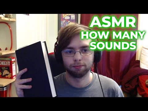 ASMR | How many sounds can a book make??? (SOFT SPOKEN)