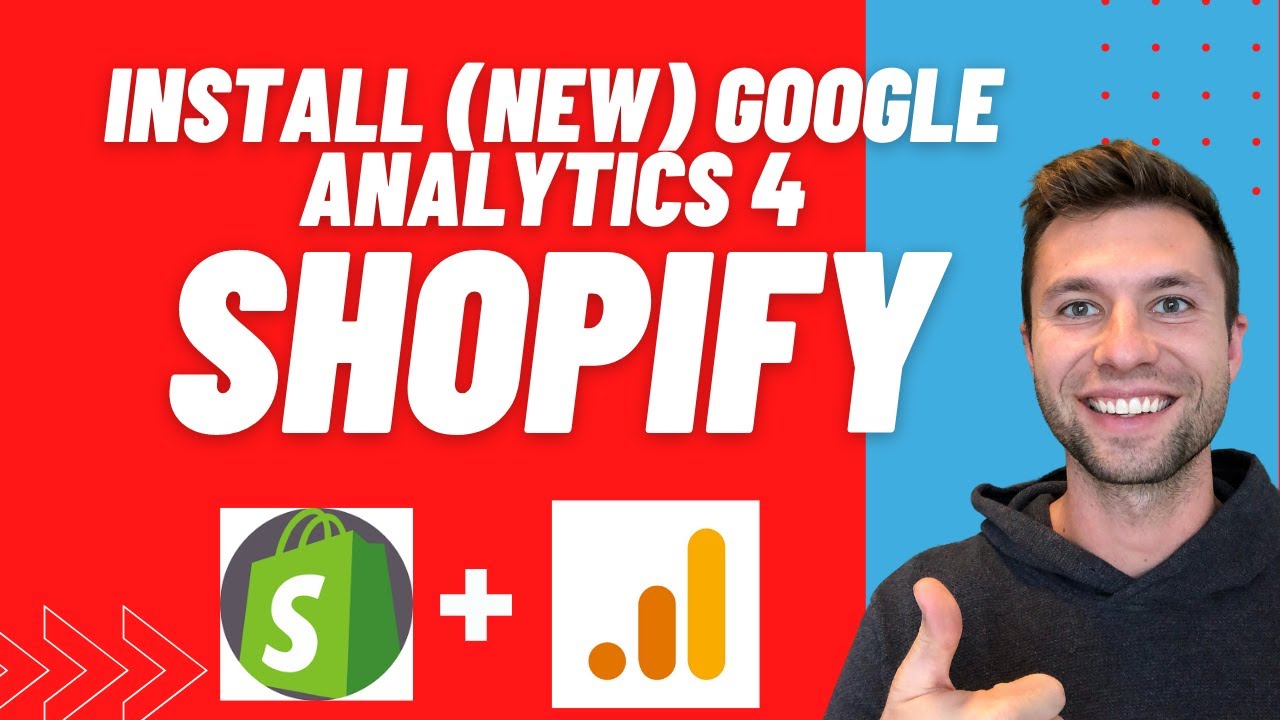 Install (New) Google Analytics 4 Shopify - YouTube