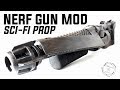 NERF GUN MOD: DIY SPACE GUN PROP BUILD TUTORIAL