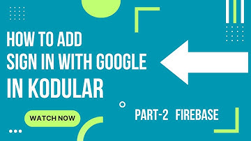 Sign in with google using google authentication in Kodular | Part-2 | Helping with codes