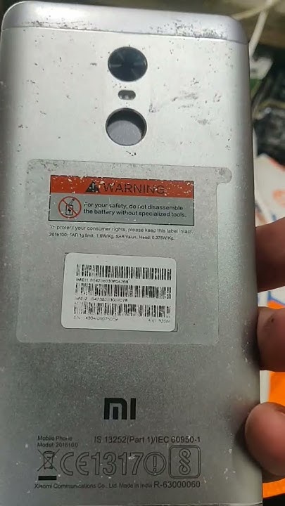 Mi Note 4 Battery Change YouTube mi-note-4-battery-connector-way-100-ok-tested-youtube