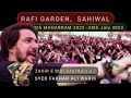 Highlights  rafi garden sahiwal   farhan ali waris  9th moharram 1445  28 july 2023