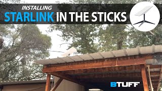 📡 I Installed Starlink out in the sticks. 📡 From no service to high-speed internet. Is it good?