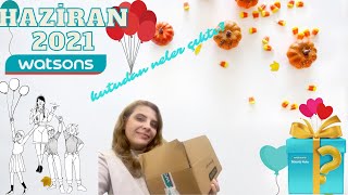 Watsons Sürpriz Kutu Alışverişi - Haziran 2021 / ❌❗❗❗