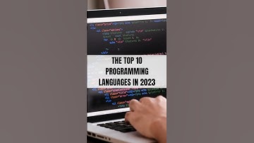 The Top 10 Programming Languages in 2023: Which One Is Right for You? #shorts