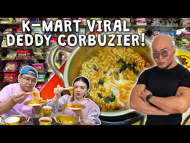 K3-MART DEDDY CORBUZIER JUALAN RATUSAN MIE INSTAN !! BERASA DI KOREA... class=