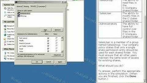 70-290 MCP MCSA MCSE Video Simulation 2