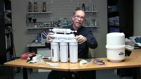 Changing Filters and Membrane in a Water Depot 5-stage Reverse Osmosis System