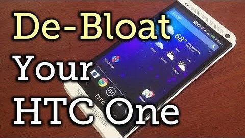 De-Bloat Your HTC One to Get a Familiar Stock Android UI—Without Rooting