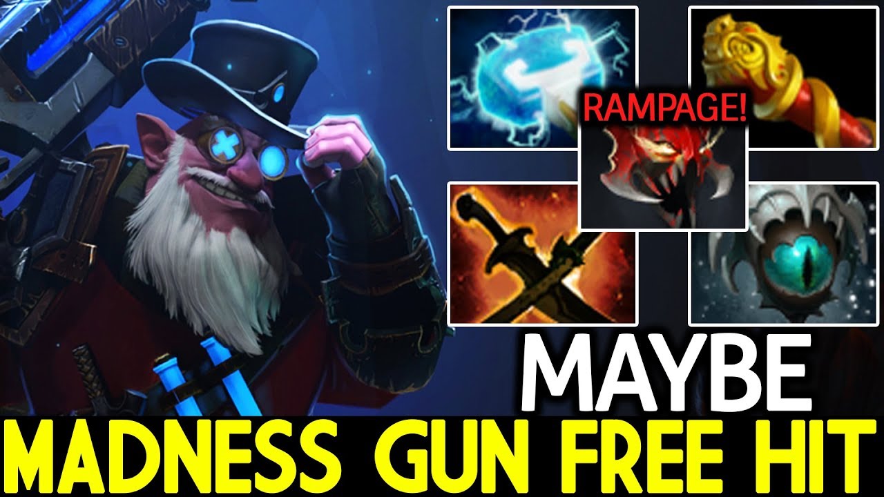 Maybe [Sniper] When Sniper Madness Free Hit is Easy Rampage 7.21 Dota 2 - YouTube