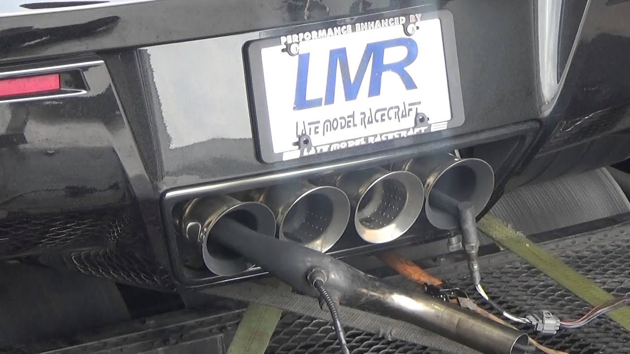 **LMR C7 Z06 Headers & Tune Dyno Video** YouTube