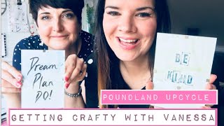 Poundland Upcycle Video Getting Crafty With Vanessa