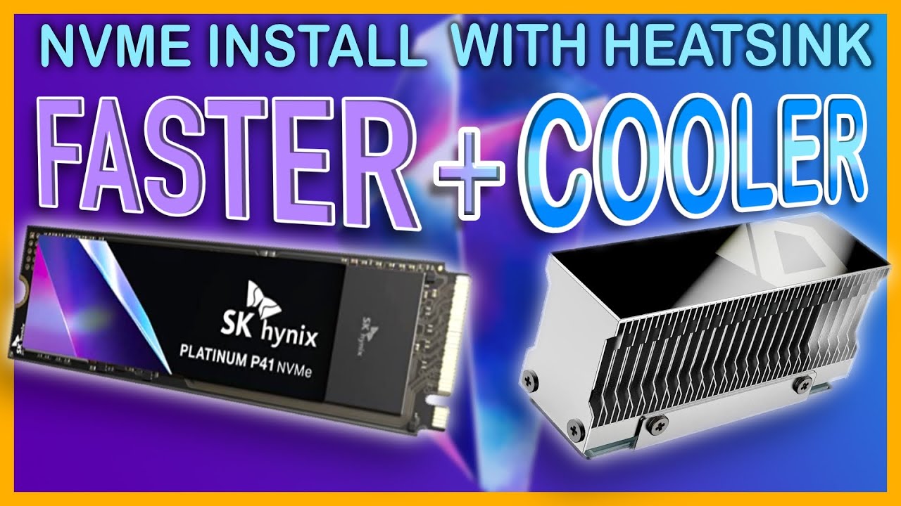 SK Hynix Platinum P41 Install With Heatsink