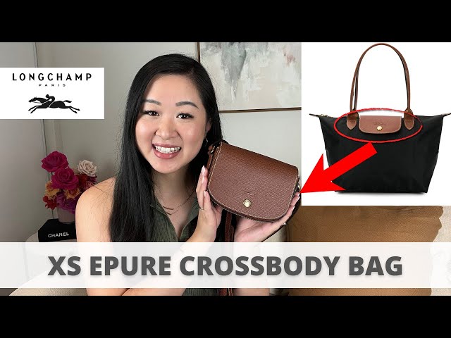 longchamp leather crossbody bag