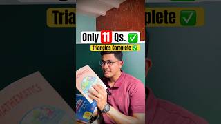 Only 11 Questions to Master Triangles | Class 10 Maths 🔥