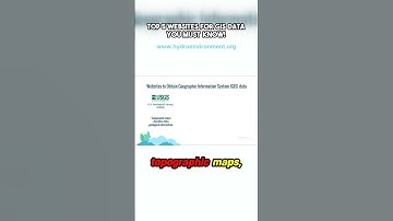 Unlock the Secrets of GIS: Discover the Top 5 Websites!