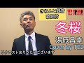 冬桜　湯原昌幸　Cover by TE2 リクエストありがとうございます