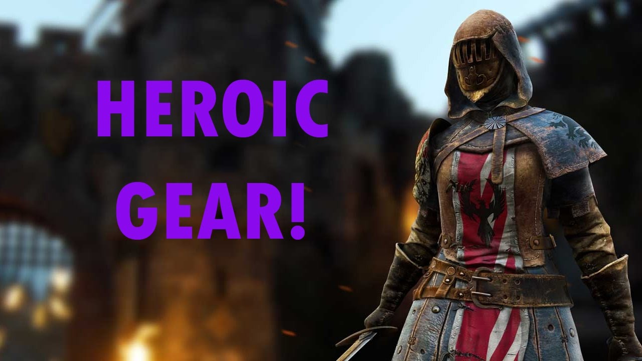 For honor - Reputation 3 Peacekeeper HEROIC GEAR - YouTube